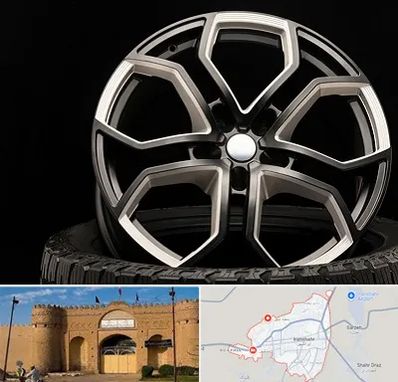 فروشگاه رینگ و لاستیک در ایرانشهر