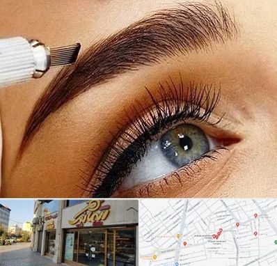 آموزش فیبروز ابرو در عطاران قم