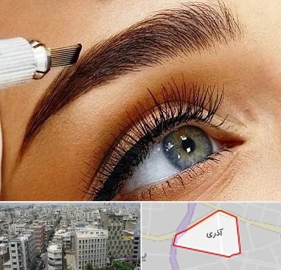 آموزش فیبروز ابرو در آذری