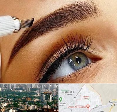 آموزش فیبروز ابرو در عظیمیه کرج 