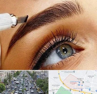 آموزش فیبروز ابرو در گلشهر کرج