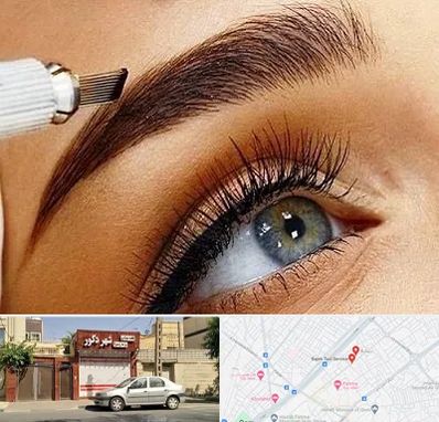 آموزش فیبروز ابرو در باجک قم