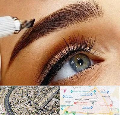 آموزش فیبروز ابرو در شهرک غرب مشهد