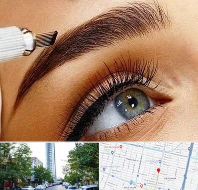 آموزش فیبروز ابرو در امامت مشهد