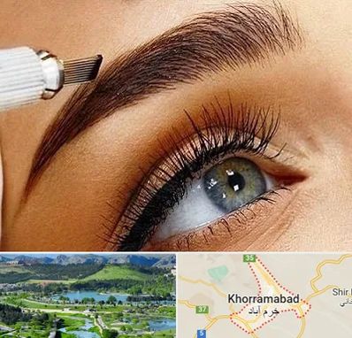 آموزش فیبروز ابرو در خرم آباد