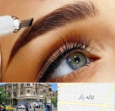 آموزش فیبروز ابرو در لاله زار