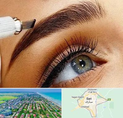 آموزش فیبروز ابرو در ساری