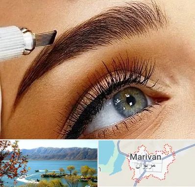 آموزش فیبروز ابرو در مریوان