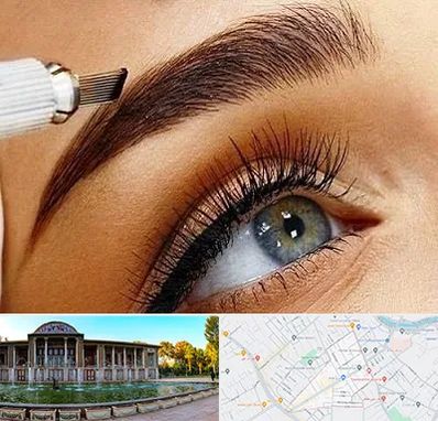 آموزش فیبروز ابرو در عفیف آباد شیراز