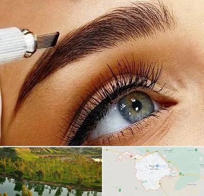 آموزش فیبروز ابرو در بهبهان