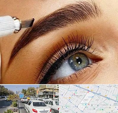 آموزش فیبروز ابرو در مفتح مشهد