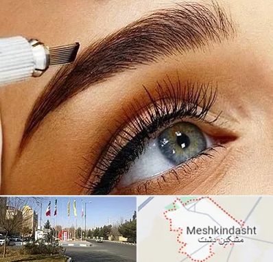 آموزش فیبروز ابرو در مشکین دشت