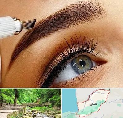 آموزش فیبروز ابرو در گلستان