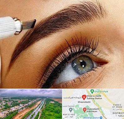 آموزش فیبروز ابرو در قصرالدشت شیراز