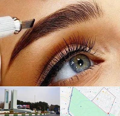 آموزش فیبروز ابرو در بلوار فلسیطین مشهد