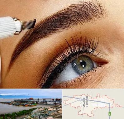 آموزش فیبروز ابرو در بندر ترکمن