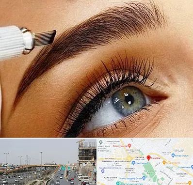 آموزش فیبروز ابرو در بلوار توس مشهد