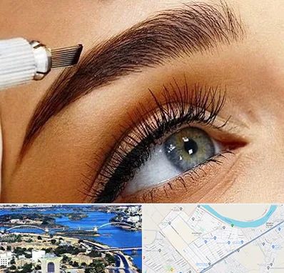 آموزش فیبروز ابرو در کوروش اهواز