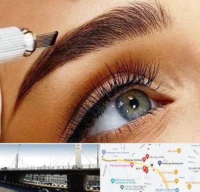 آموزش فیبروز ابرو در پارک وی 