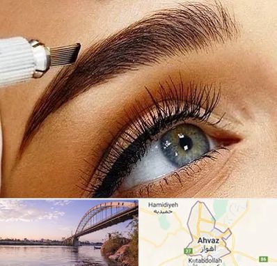 آموزش فیبروز ابرو در اهواز