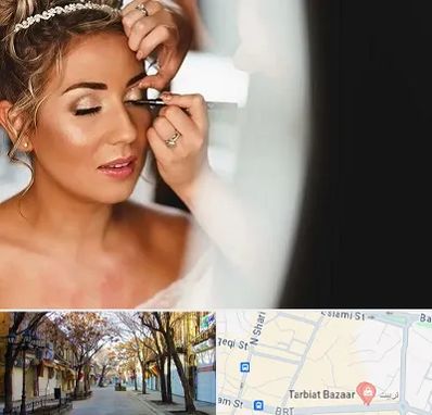 آموزش گریم عروس در تربیت تبریز