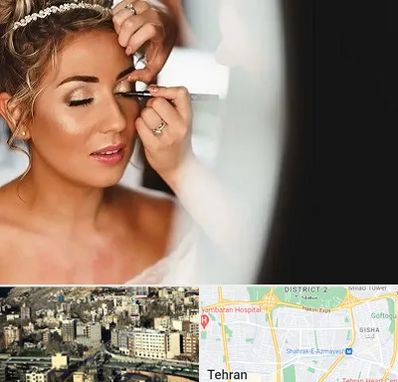 آموزش گریم عروس در مرزداران 