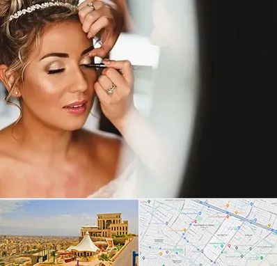 آموزش گریم عروس در هاشمیه مشهد