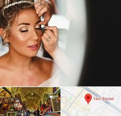 آموزش گریم عروس در بازار وکیل شیراز