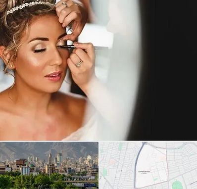 آموزش گریم عروس در جمشیدیه