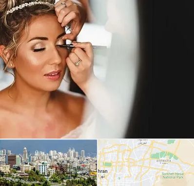 آموزش گریم عروس در شرق تهران 