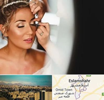 آموزش گریم عروس در اسلامشهر