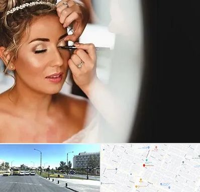 آموزش گریم عروس در بلوار کلاهدوز مشهد