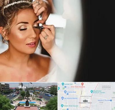 آموزش گریم عروس در بهارستان 