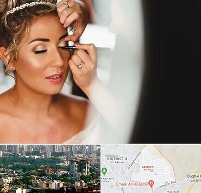 آموزش گریم عروس در عظیمیه کرج 