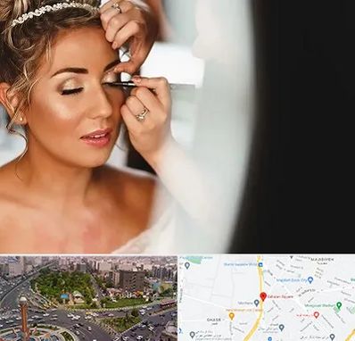 آموزش گریم عروس در سبلان