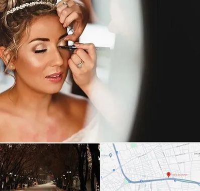 آموزش گریم عروس در ابوریحان تبریز