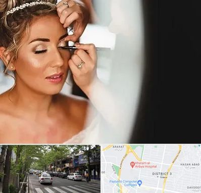 آموزش گریم عروس در ظفر 