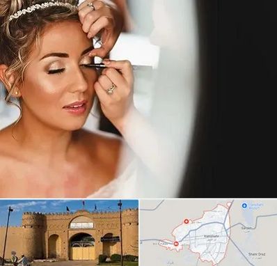 آموزش گریم عروس در ایرانشهر