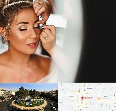 آموزش گریم عروس در هفت حوض