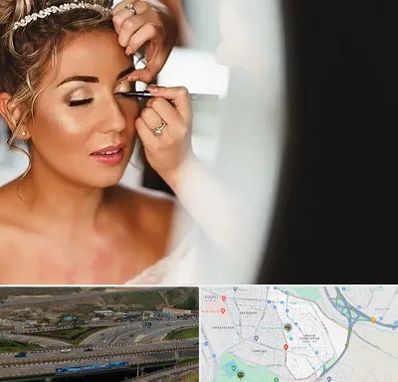 آموزش گریم عروس در یاغچیان تبریز