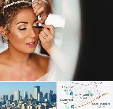 آموزش گریم عروس در قیطریه