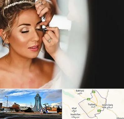 آموزش گریم عروس در تایباد