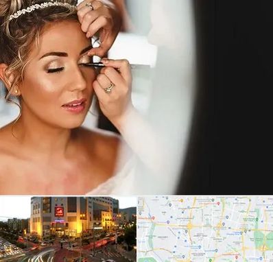 آموزش گریم عروس در جنت آباد تهران 