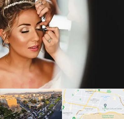 آموزش گریم عروس در تهرانپارس 