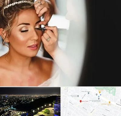 آموزش گریم عروس در هفت تیر مشهد