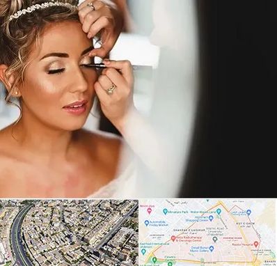 آموزش گریم عروس در شهرک غرب مشهد