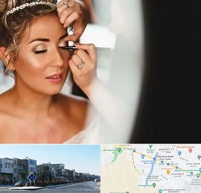 آموزش گریم عروس در شریعتی مشهد