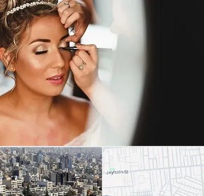 آموزش گریم عروس در جیحون