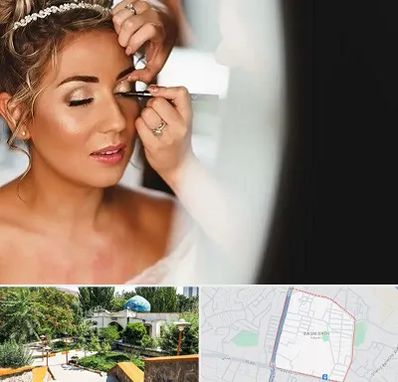 آموزش گریم عروس در باغمیشه تبریز