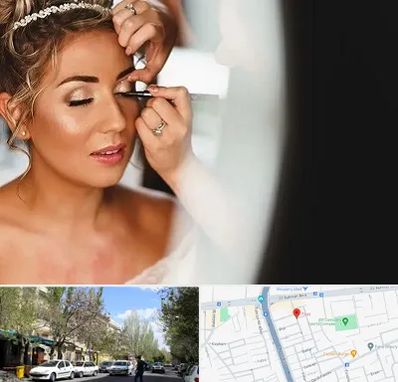 آموزش گریم عروس در کوی فیروز تبریز